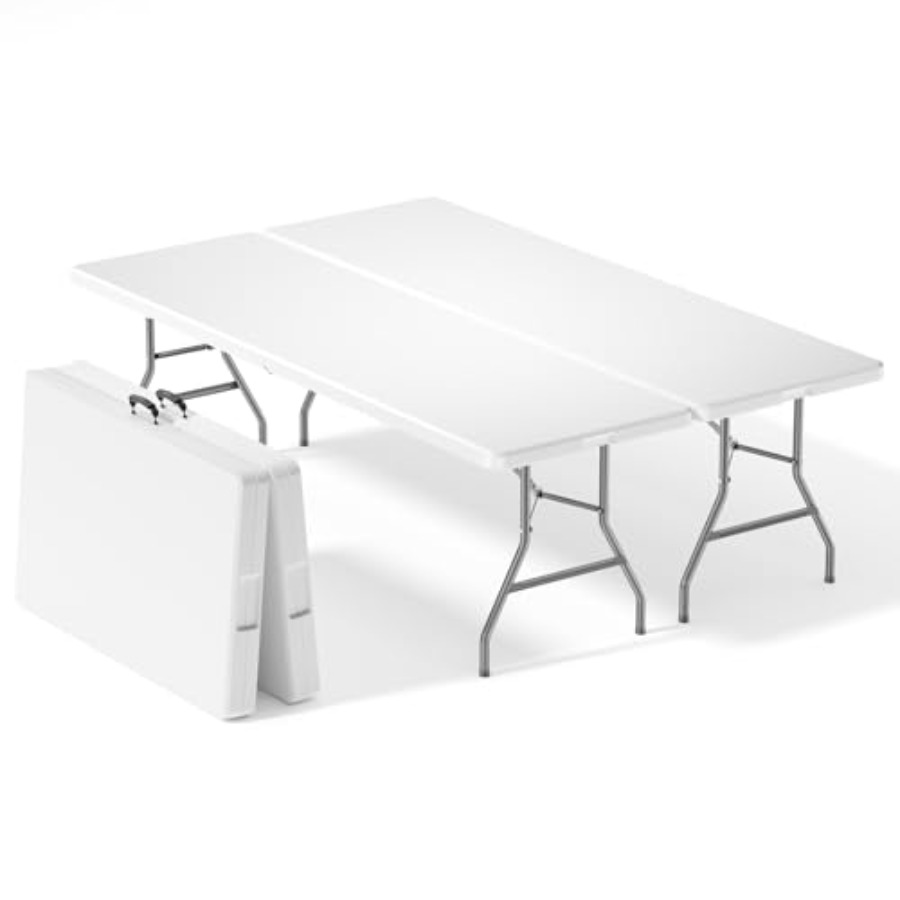 Kitchen Outdoor Camping - 8 FT Folding Picnic Table 2