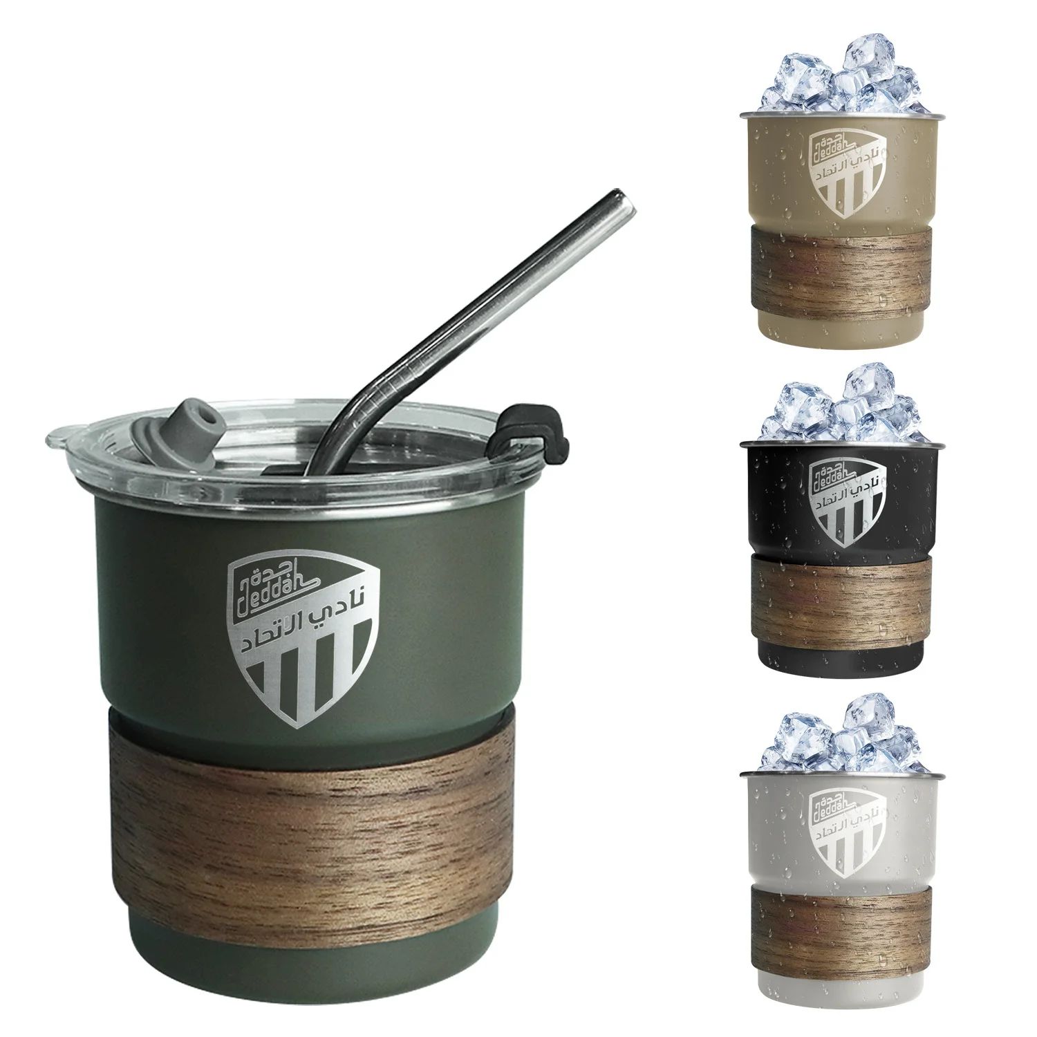 Outdoor Camping Logo - 304 Stainless Steel Beer Mug Kingdom
