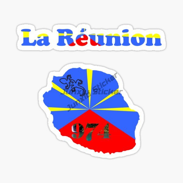 Reunion Island Flag Car Sticke - огляд і ціна Outdoor Camping Logo