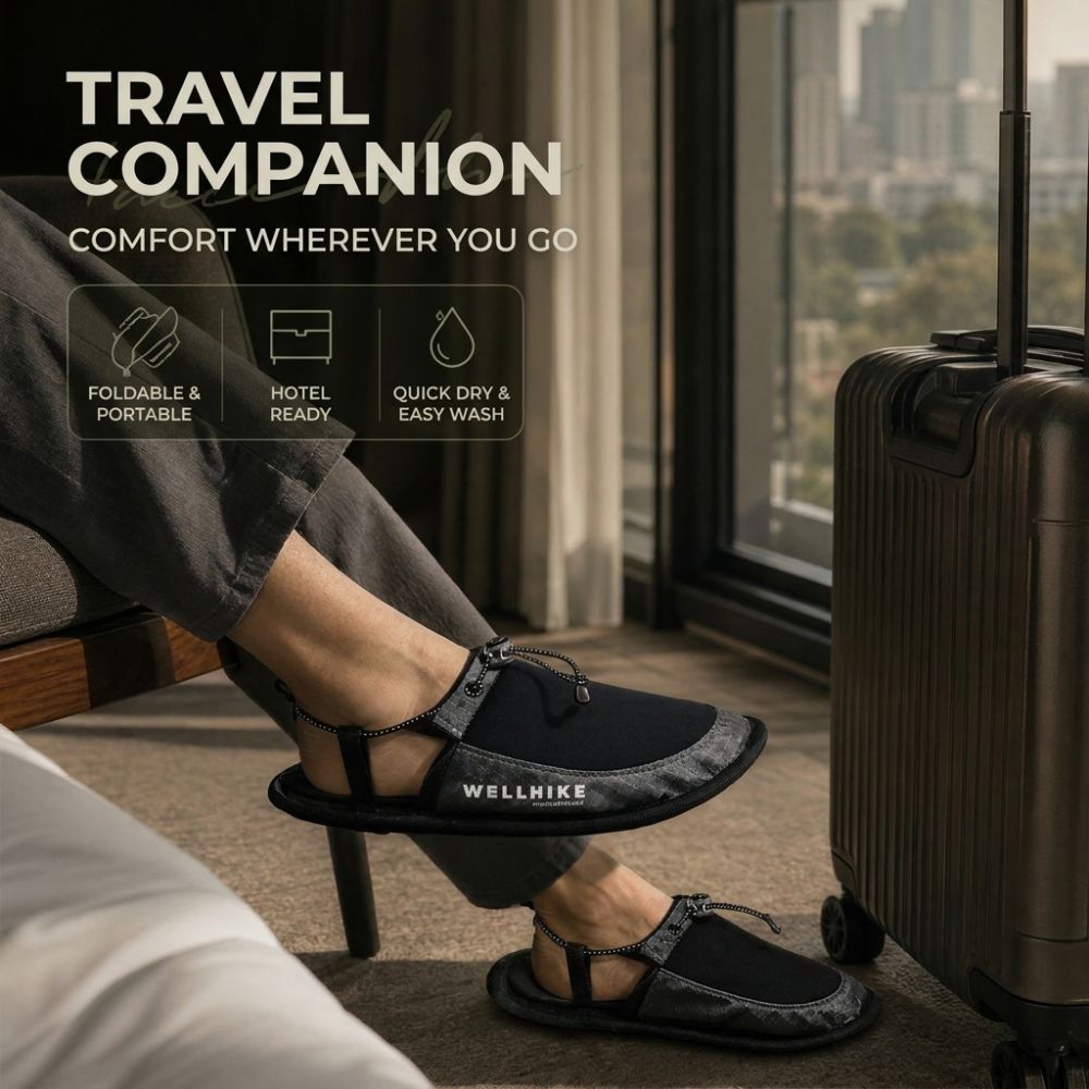 1 Pair Non Slip Travel Slipper - огляд і ціна Outdoor Camping Slippers