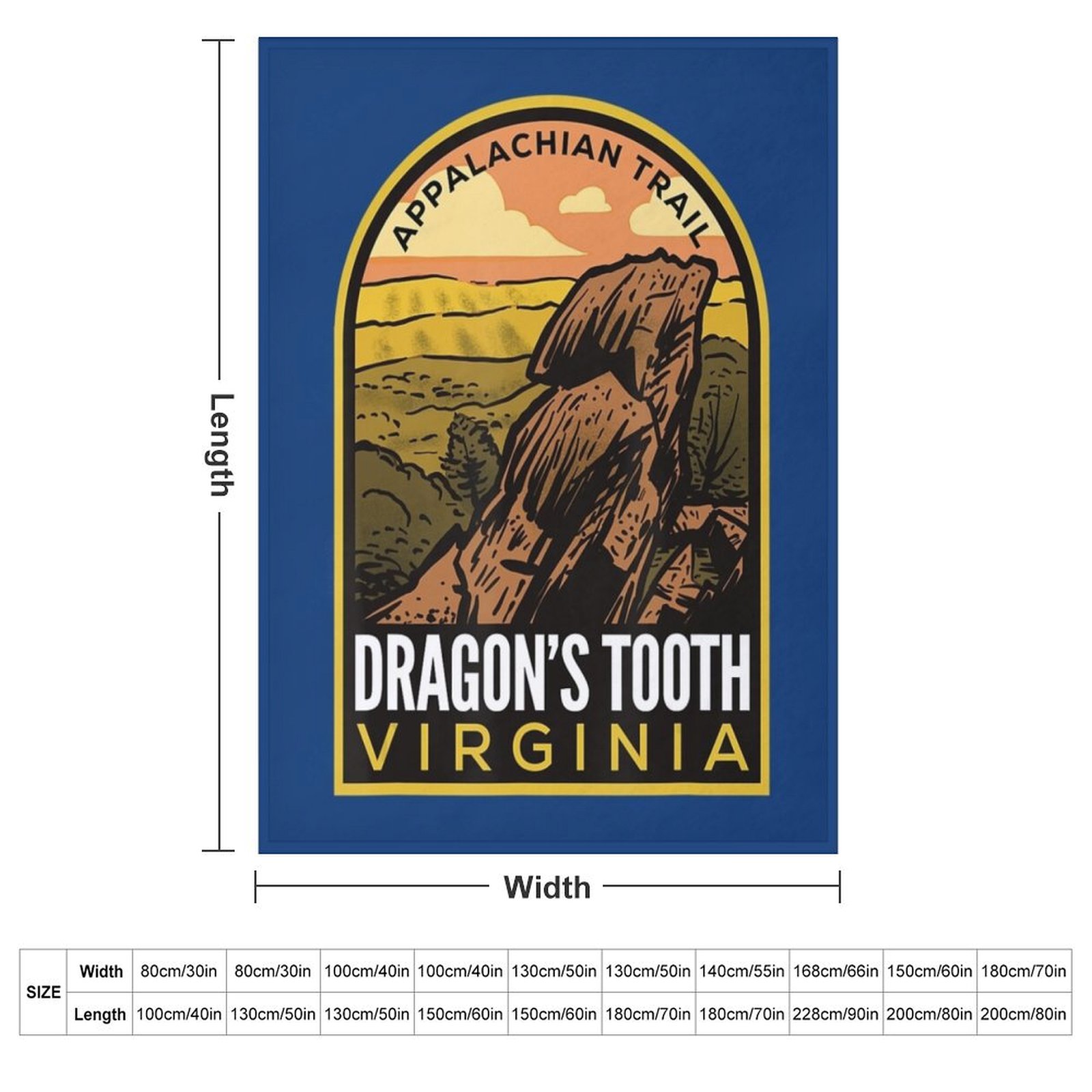 Dragon's Tooth Virginia Appala - огляд і ціна Outdoor Camping Virginia