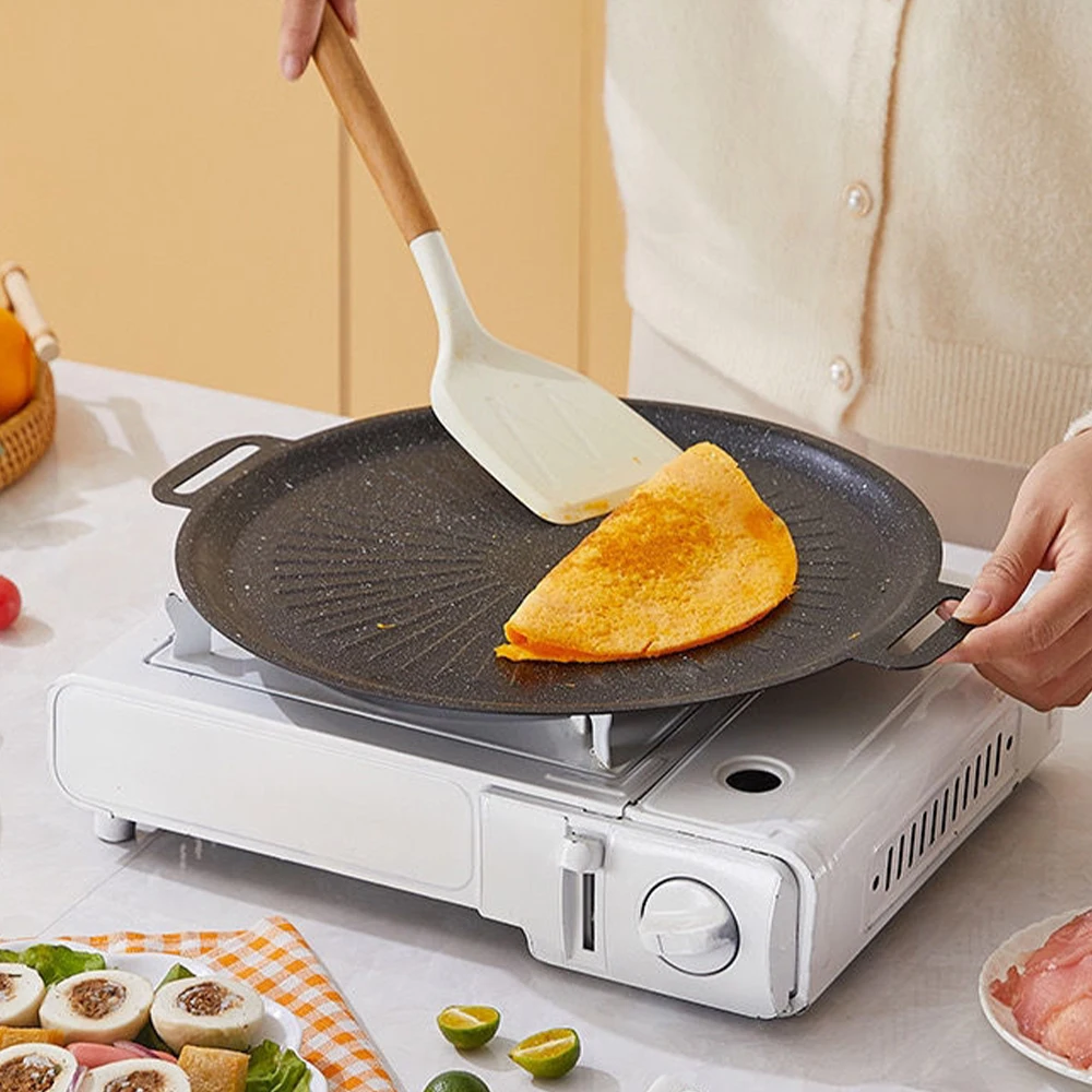 34CM Outdoor BBQ Grill Pan Non - огляд і ціна Kitchen Outdoor Camping