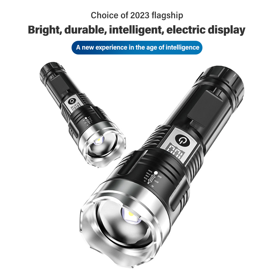 High Power 200000LM LED Flashl - огляд і ціна Outdoor Camping Lampe