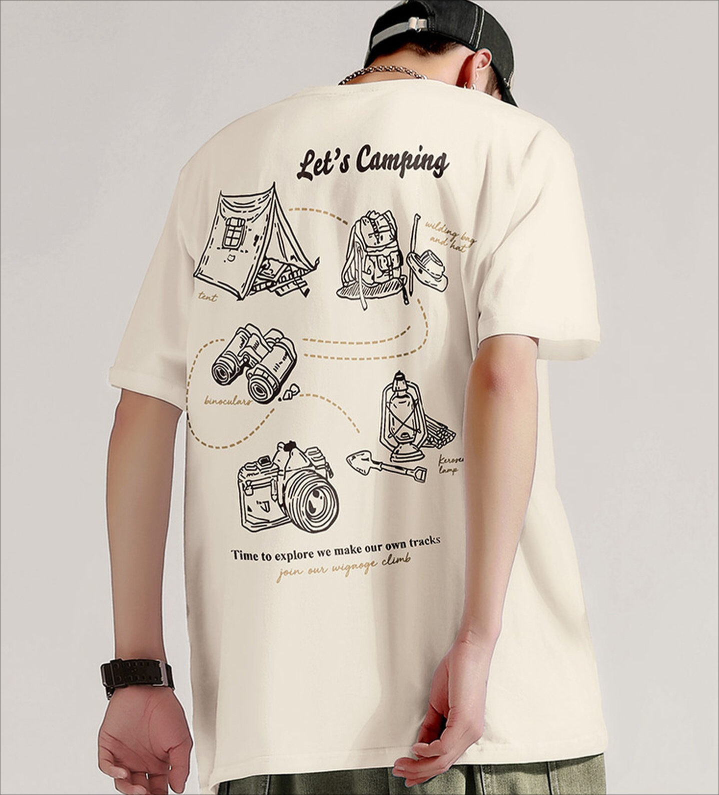 New Korea Men Short Sleeve Mou - огляд і ціна Outdoor Camping Korea