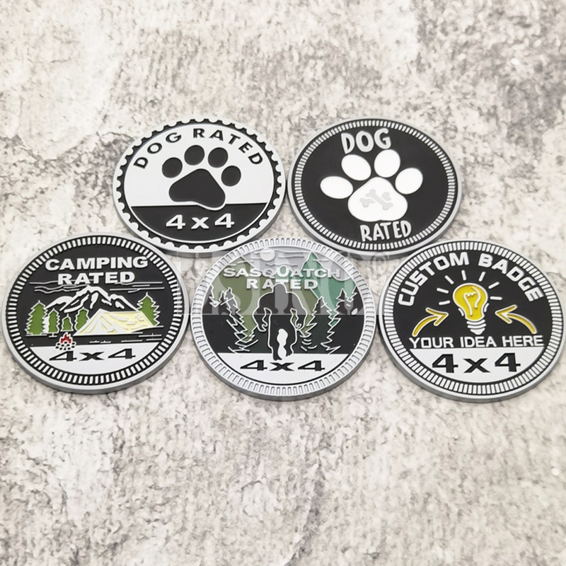 3D Funny Dog  Camping Rated 4  - огляд і ціна Outdoor Camping Logo