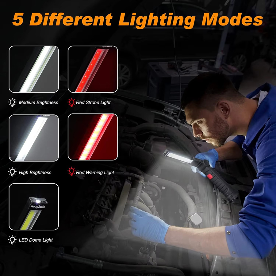 Portable LED Flashlight with M - огляд і ціна Outdoor Camping Lampe