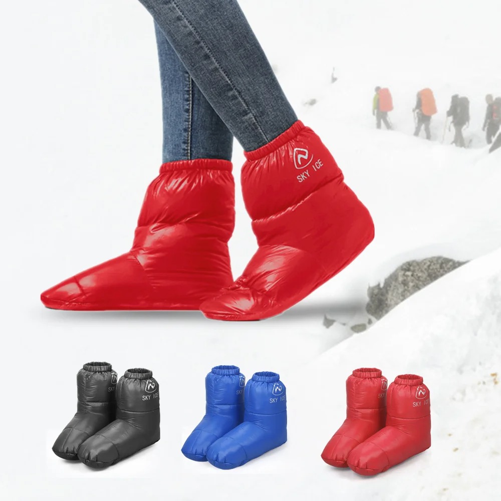 Winter Thermal Down Camping Sl - огляд і ціна Outdoor Camping Slippers