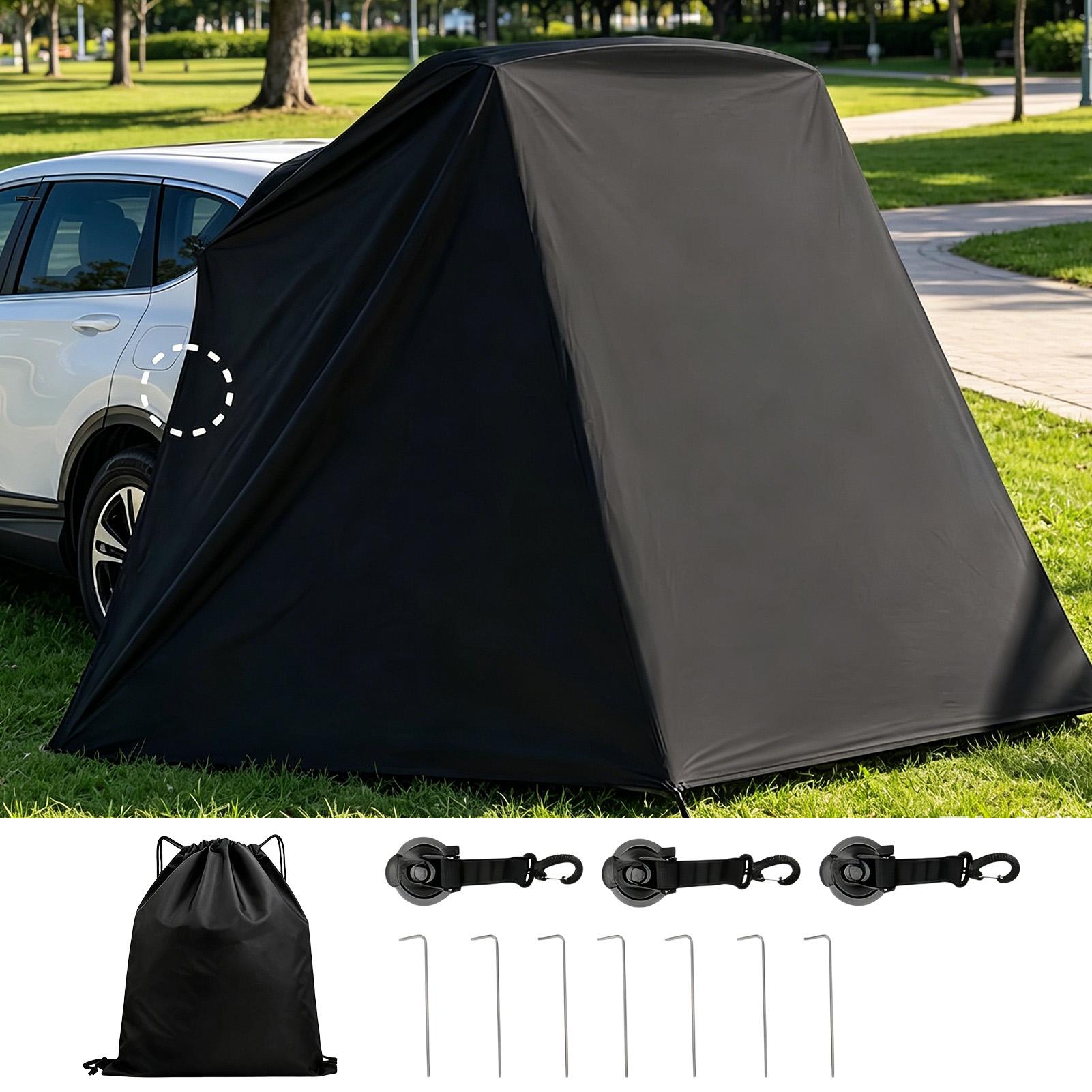 SUV Trunk Tent Car Rear Changi - огляд і ціна Outdoor Camping Car Tail Tent