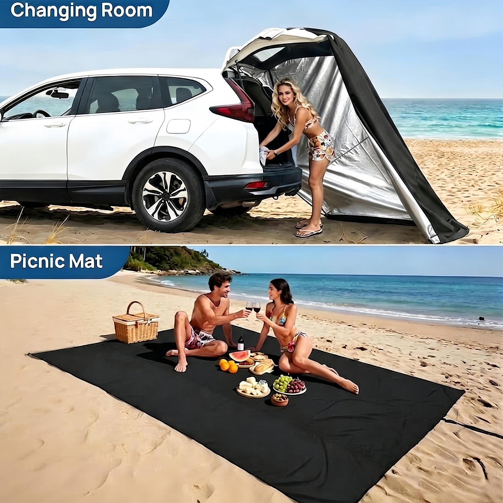 SUV Trunk Tent Car Rear Changi - огляд і ціна Outdoor Camping Car Tail Tent