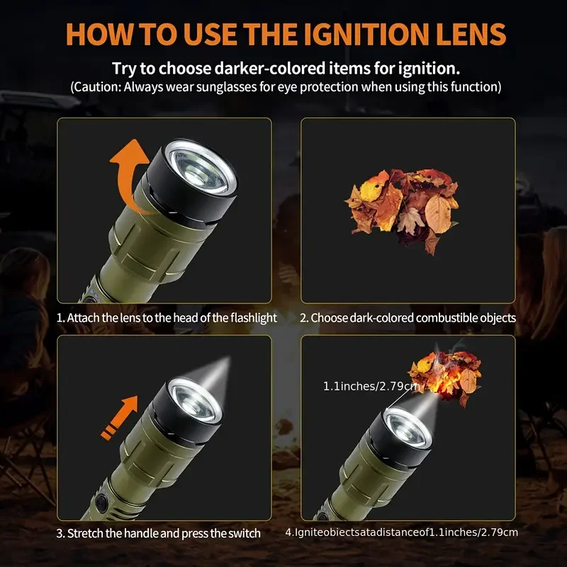 Ultra Powerful Flashlight Conc - огляд і ціна Outdoor Camping Lampe