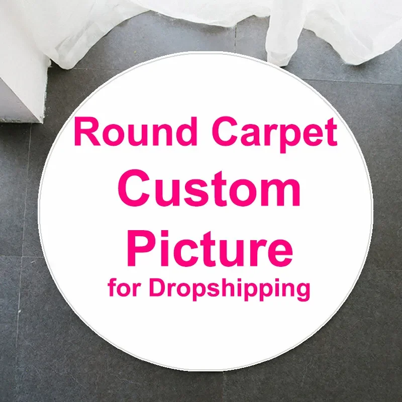Custom Round Rug with Logo, Pe - огляд і ціна Outdoor Camping Logo
