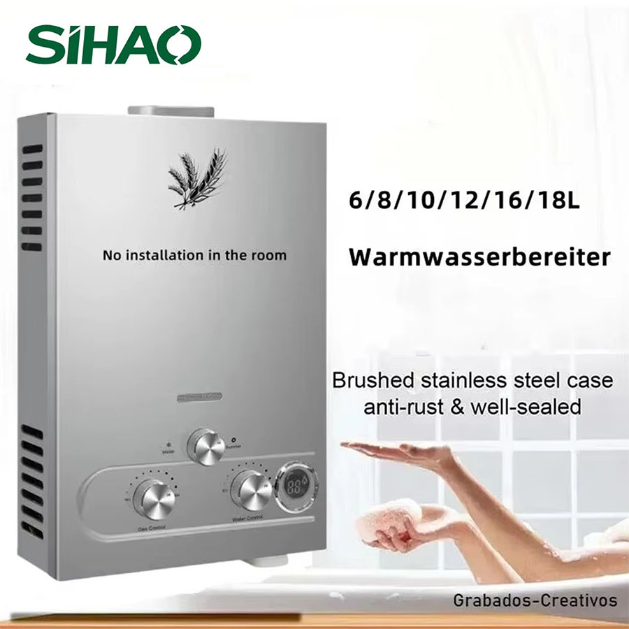 SIHAO 12L 16L 18L GPM LPG Gas  - огляд і ціна Kitchen Outdoor Camping