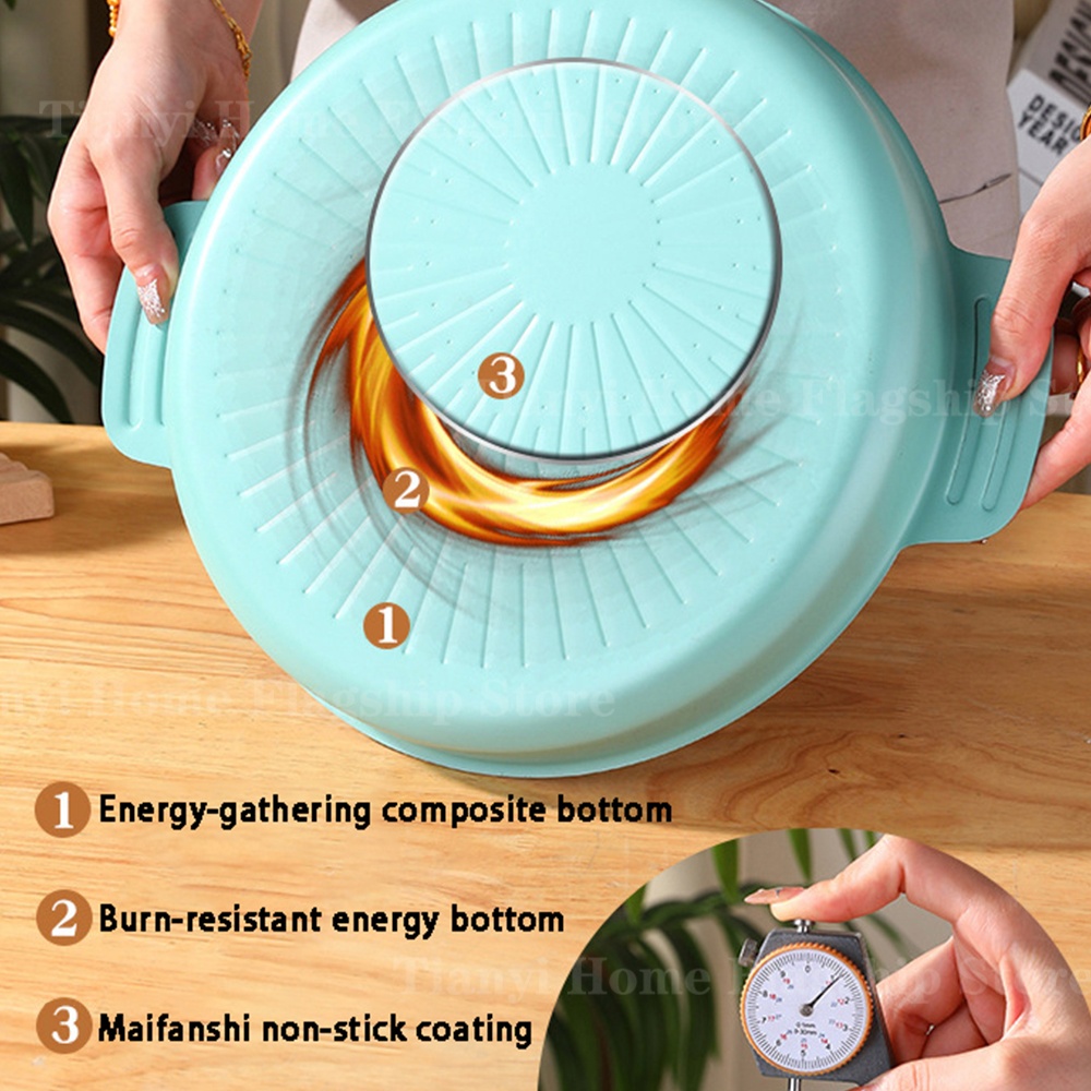 Grill Pan Round Non-Stick Barb - огляд і ціна Kitchen Outdoor Camping