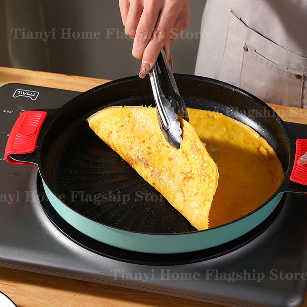 Grill Pan Round Non-Stick Barb - огляд і ціна Kitchen Outdoor Camping