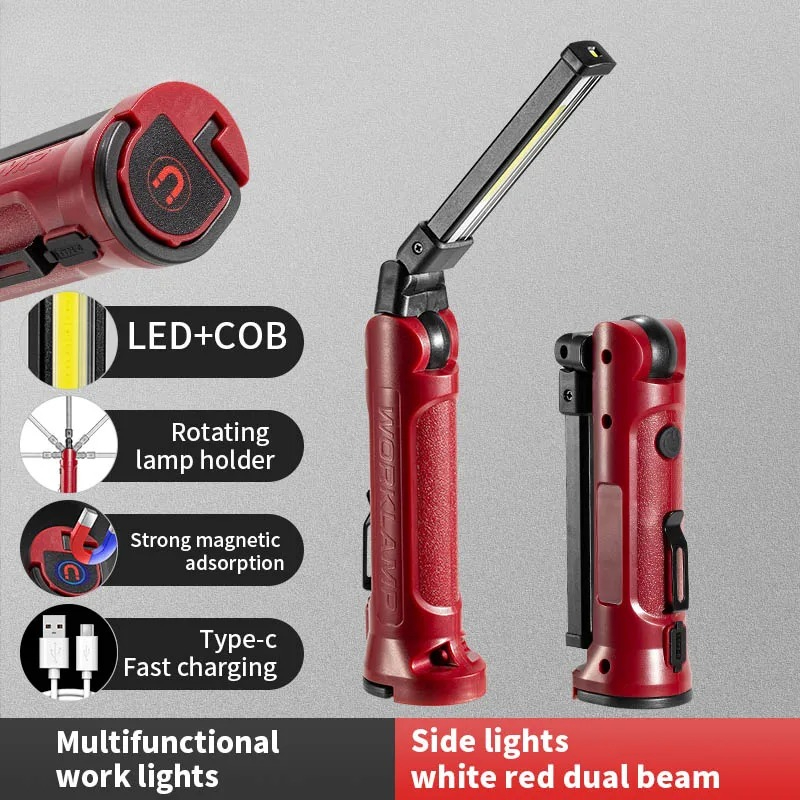 COB LED Work Light Rechargeabl - огляд і ціна Outdoor Camping Lampe