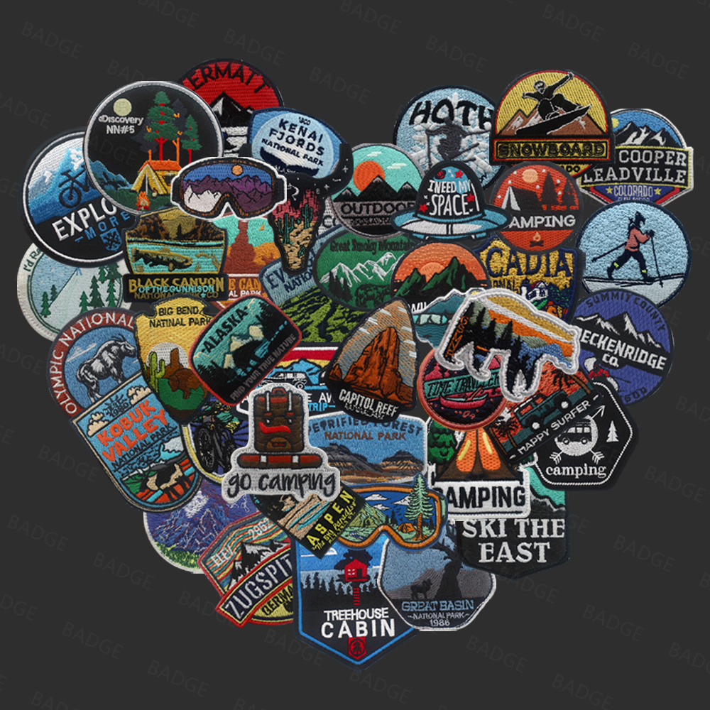 Embroidery Traveler National P - огляд і ціна Outdoor Camping Logo