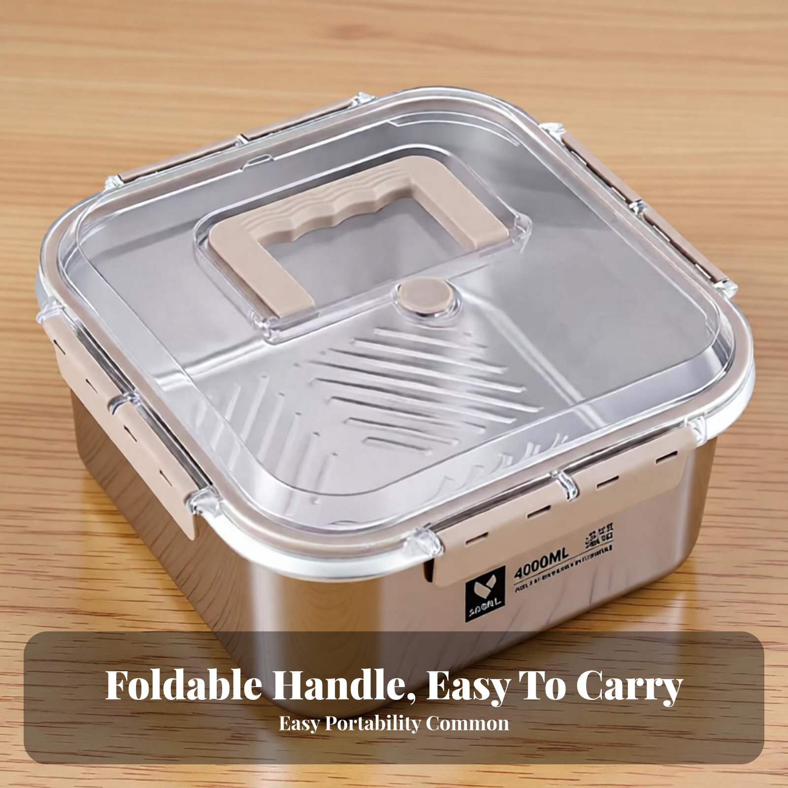316 Stainless Steel Bento Box, - огляд і ціна Outdoor Camping Box