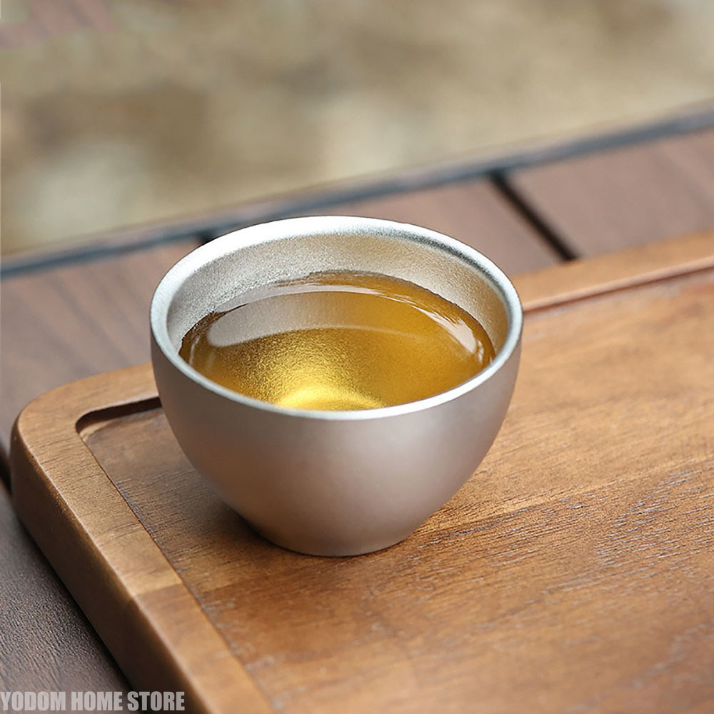 Small 100% Titanium Tea Cup Do - огляд і ціна Kitchen Outdoor Camping