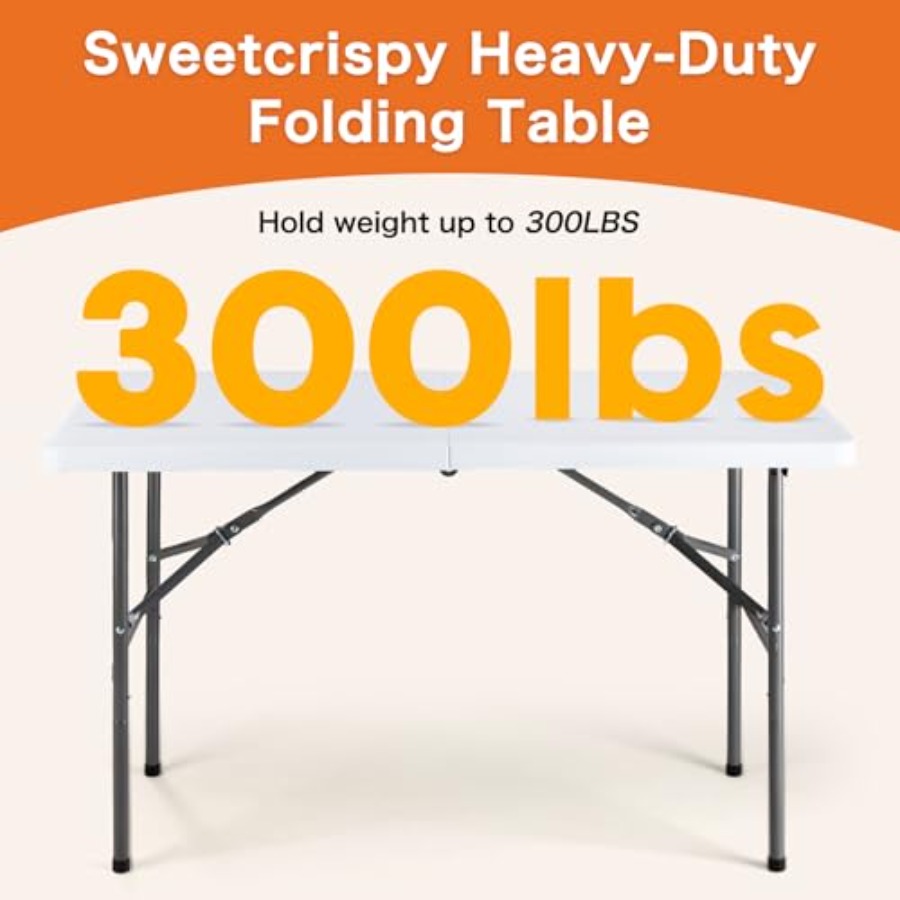 8 FT Folding Picnic Table 2 Pa - огляд і ціна Kitchen Outdoor Camping