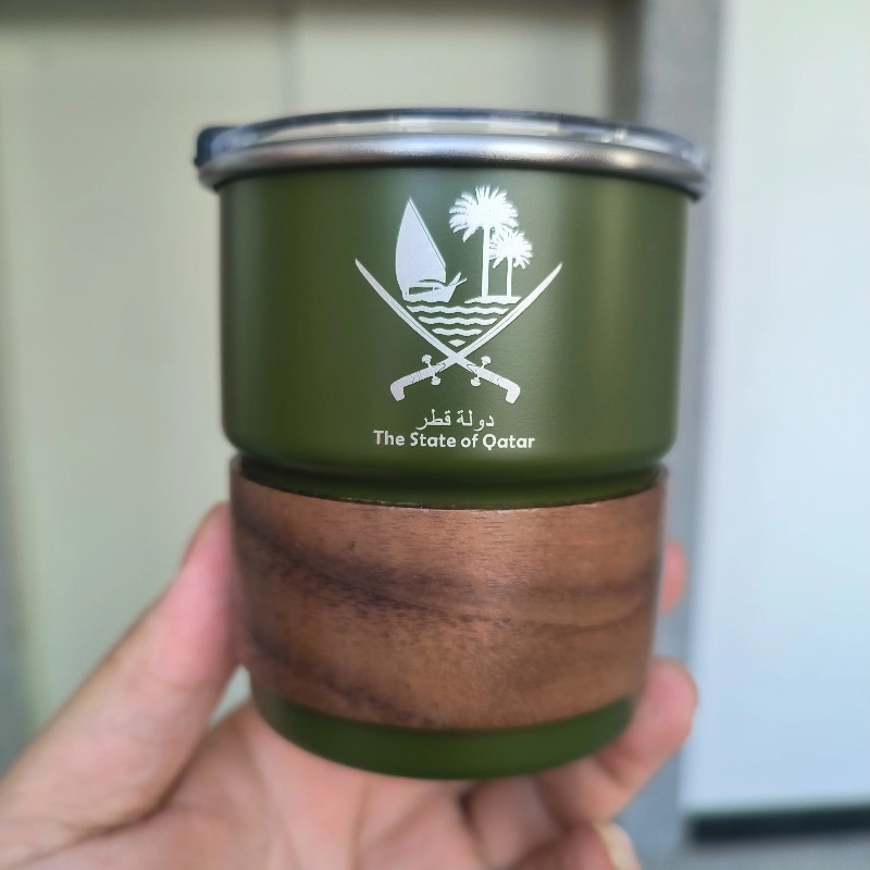 1 pcs The State of Qatar Logo  - огляд і ціна Outdoor Camping Logo