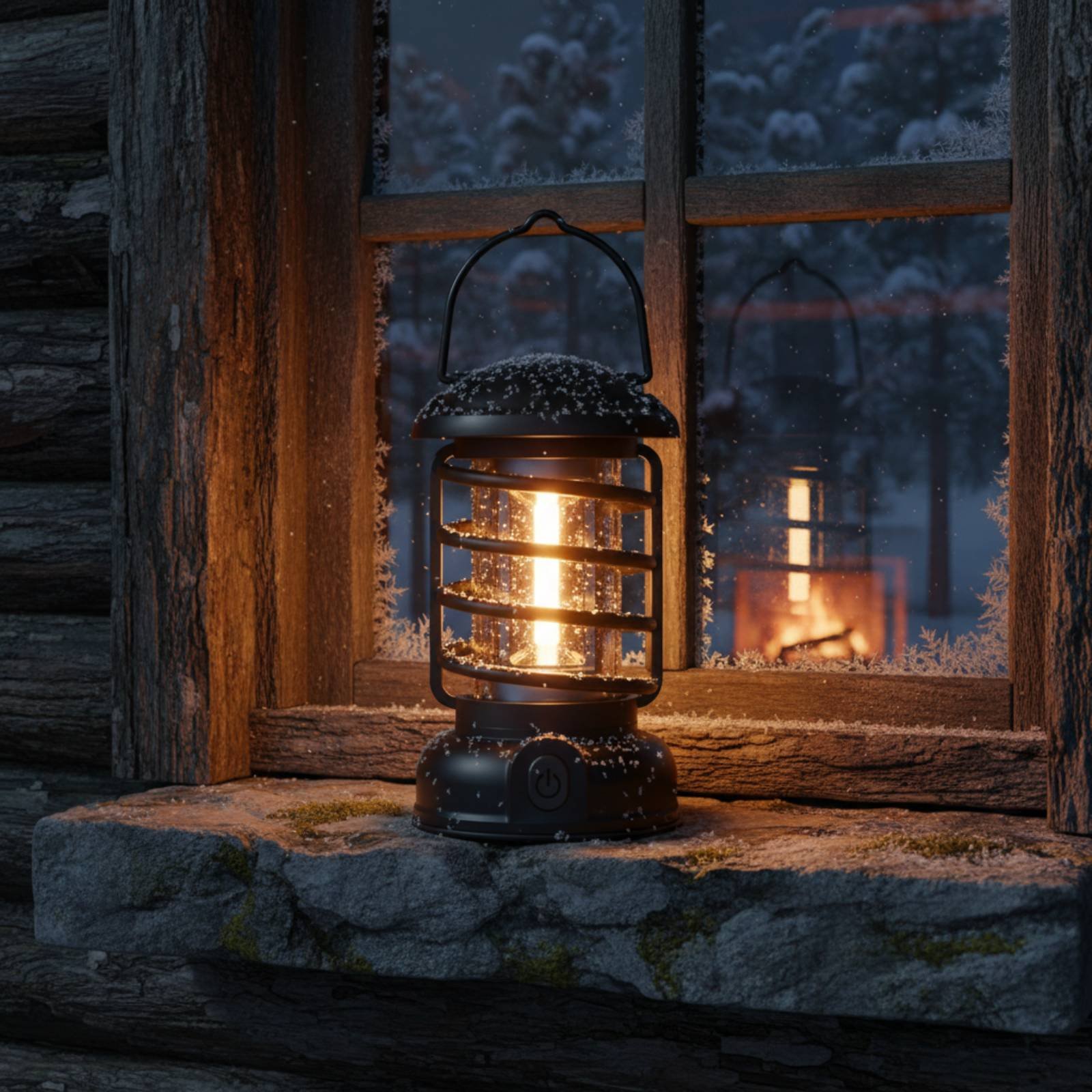 Retro Camping Lantern Two-Way  - огляд і ціна Outdoor Camping Lampe