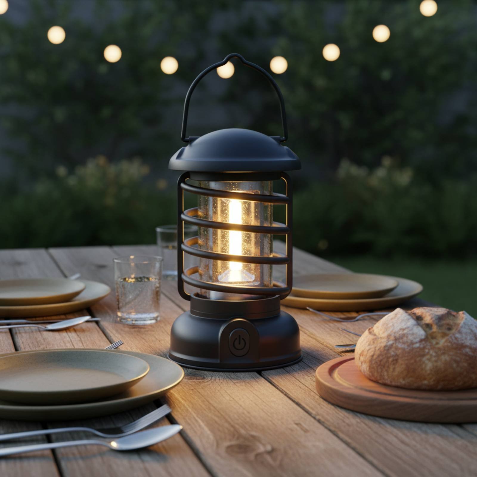 Retro Camping Lantern Two-Way  - огляд і ціна Outdoor Camping Lampe