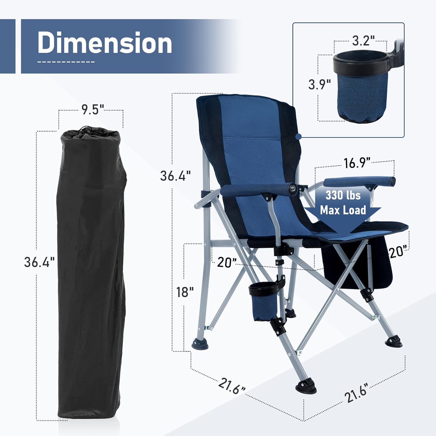 Outdoor Camping Folding Portab - огляд і ціна Outdoor Camping Chairs