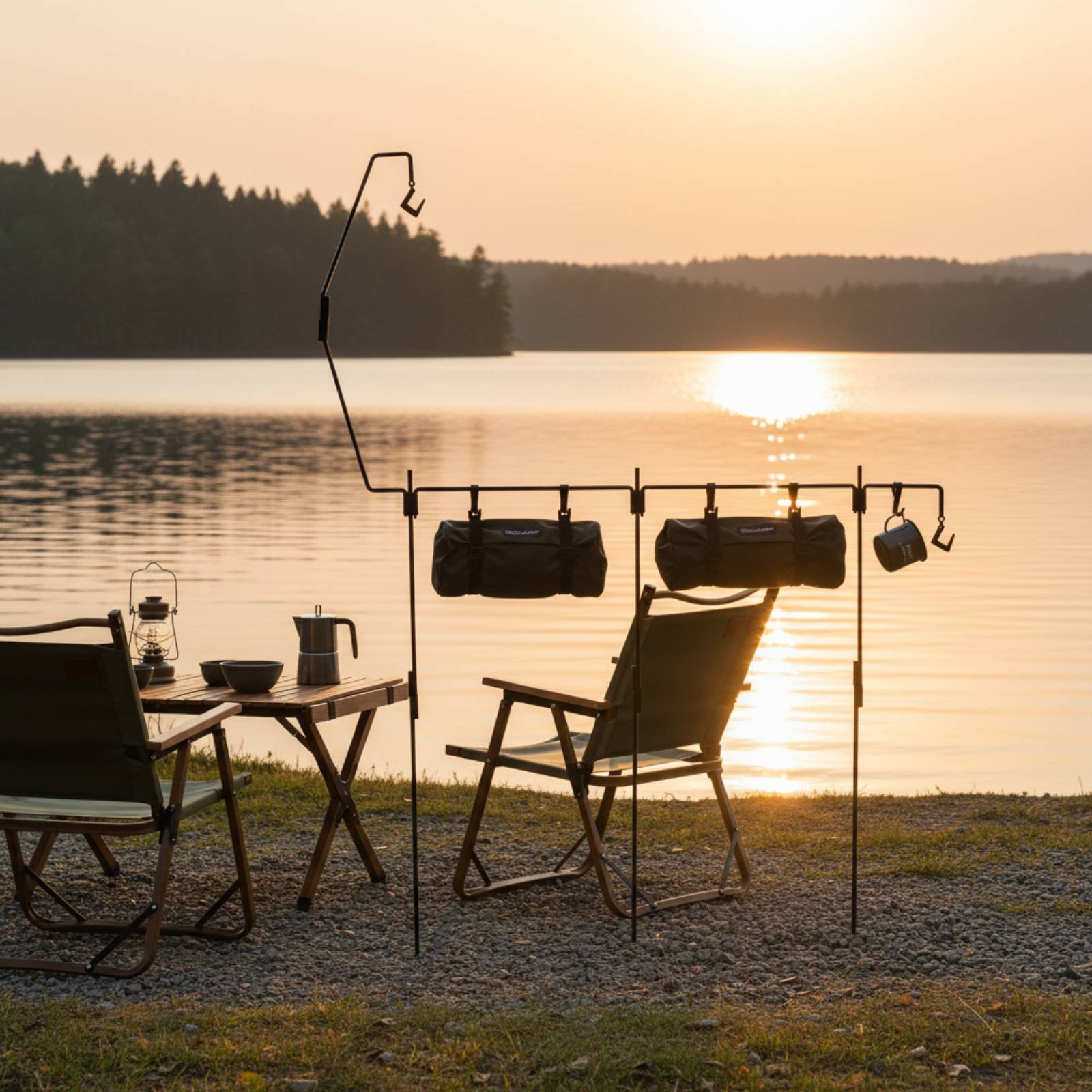Camping Lantern Stand Easy to  - огляд і ціна Kitchen Outdoor Camping