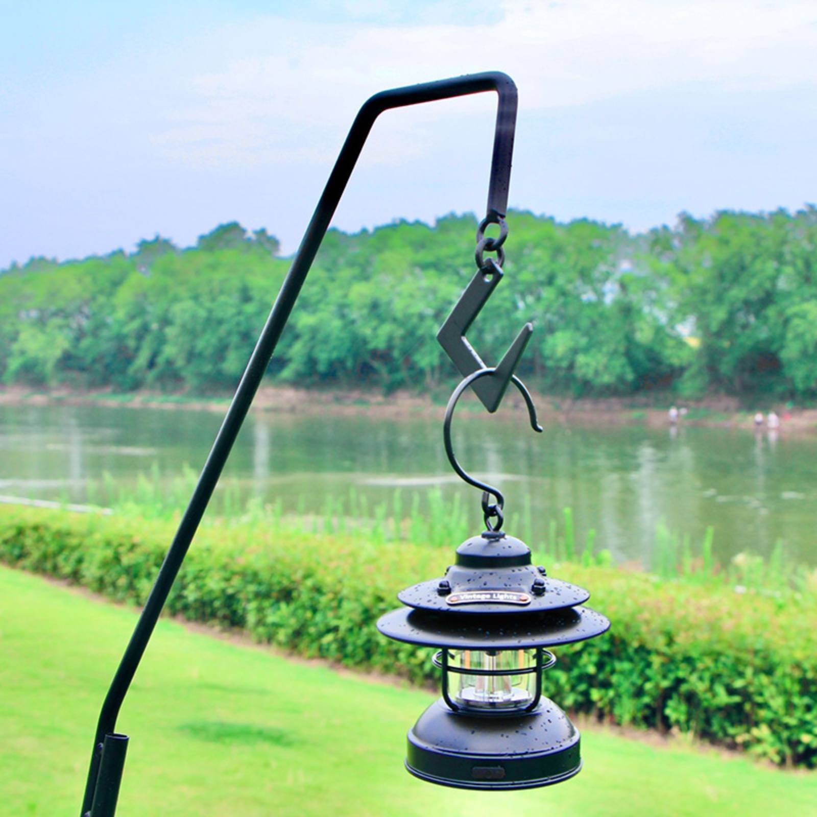 Camping Lantern Stand Easy to  - огляд і ціна Kitchen Outdoor Camping