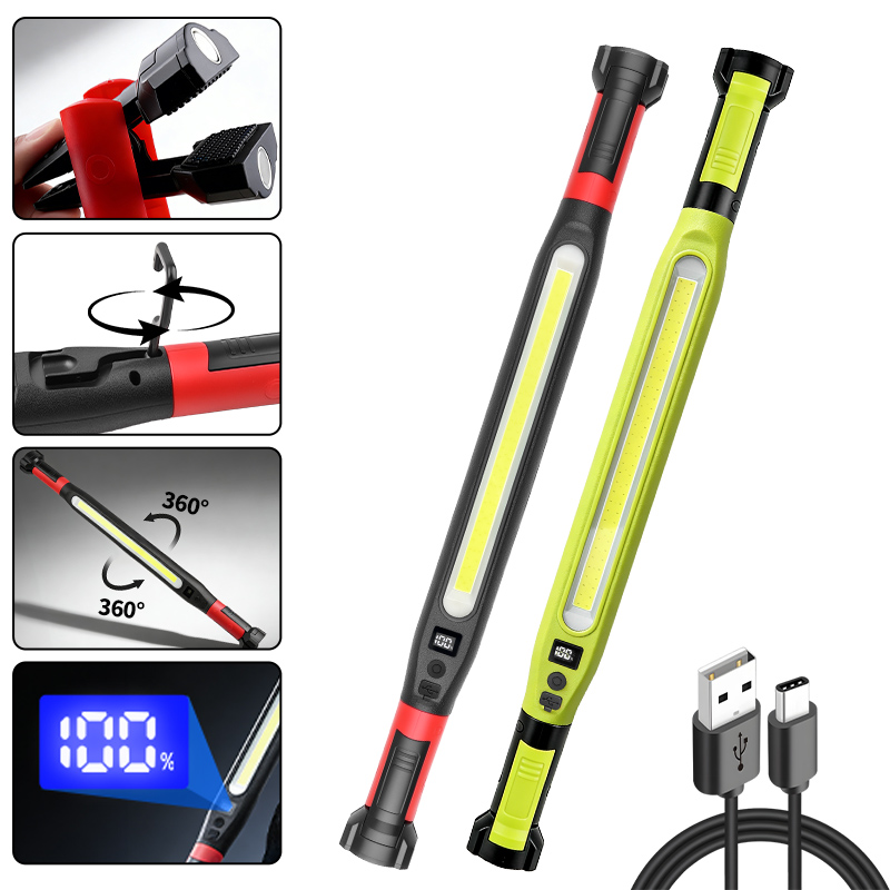 COB Work Light Type‑C Recharge - огляд і ціна Outdoor Camping Lampe