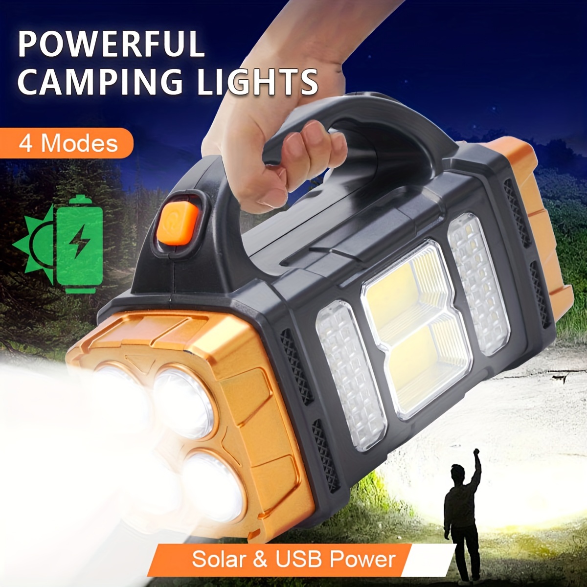 New Upgrade Rechargeable High  - огляд і ціна Outdoor Camping Lampe