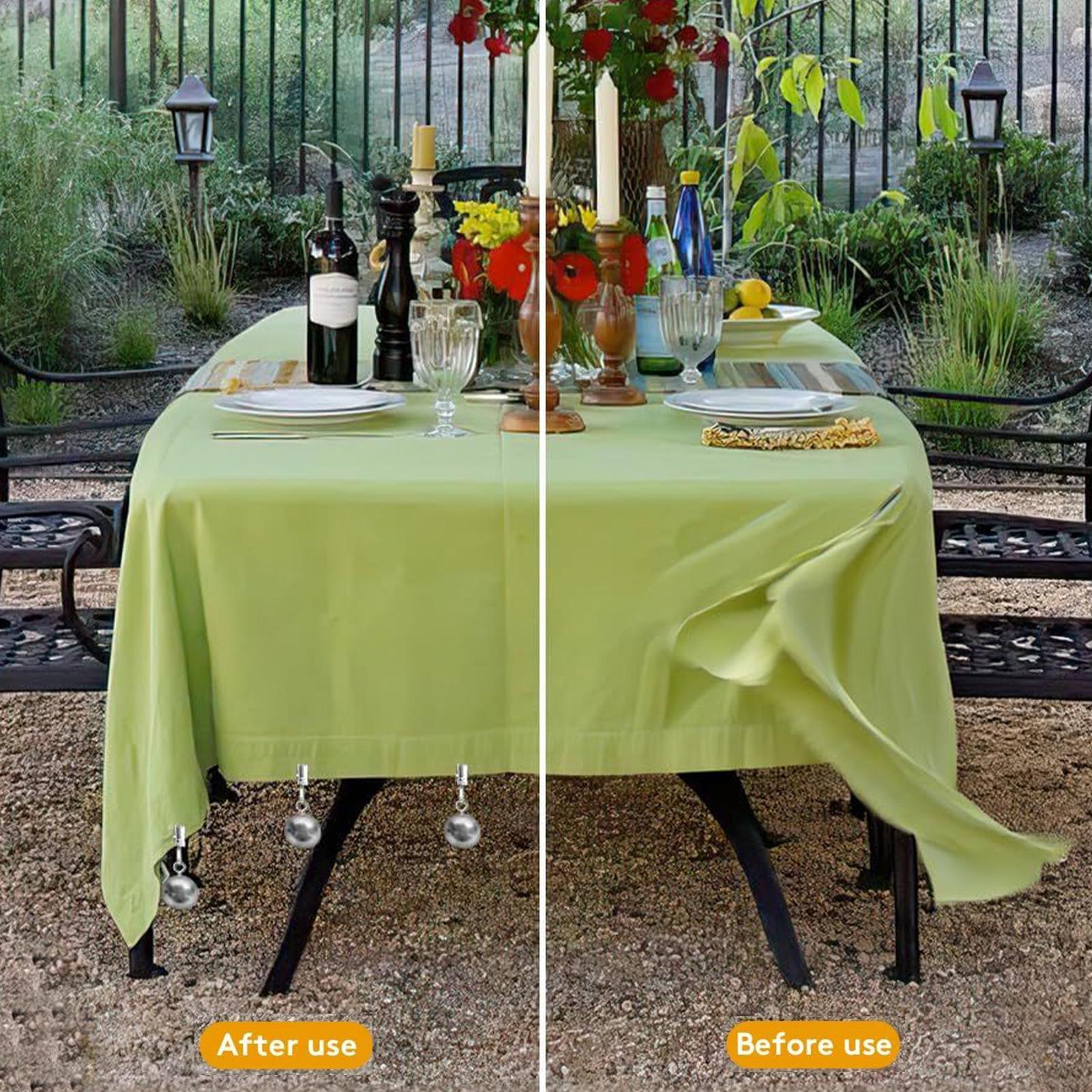 Tablecloth Weights 12 Pieces S - огляд і ціна Kitchen Outdoor Camping