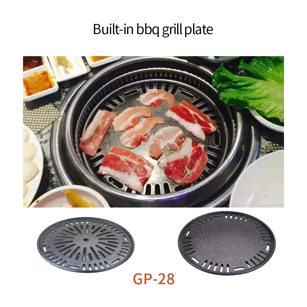 Aluminum Round Bbq Plate Non S - огляд і ціна Outdoor Camping Korea