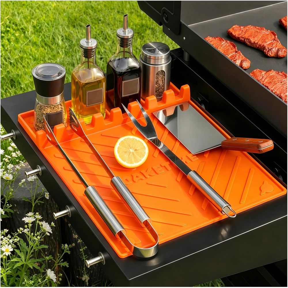 Silicone Grill Mats or Griddle - огляд і ціна Kitchen Outdoor Camping