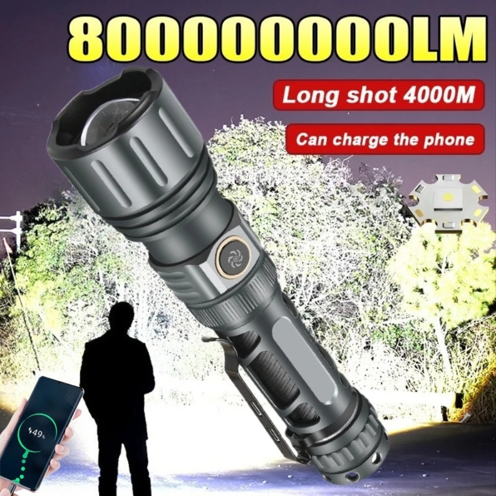 Super Bright Flashlight Portab - огляд і ціна Outdoor Camping Lampe