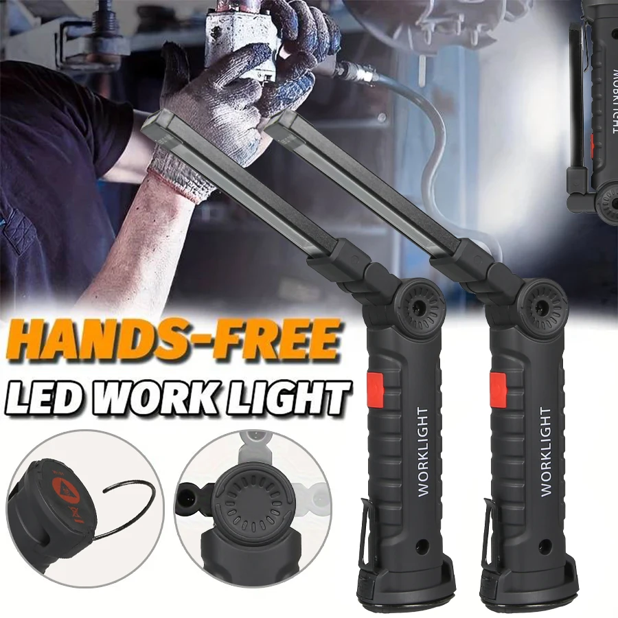 New Portable COB LED Flashligh - огляд і ціна Outdoor Camping Lampe
