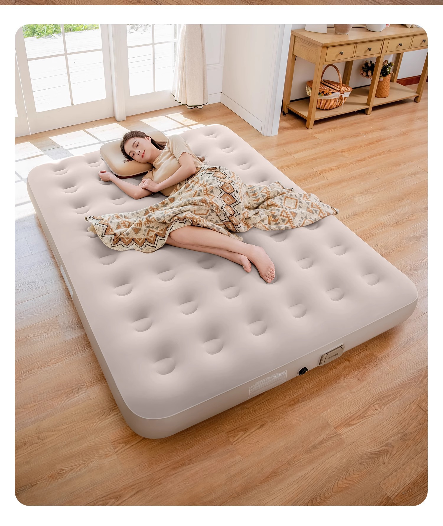 Air Mattress Built-in Pump Sel - огляд і ціна Camping Outdoor Or Indoor