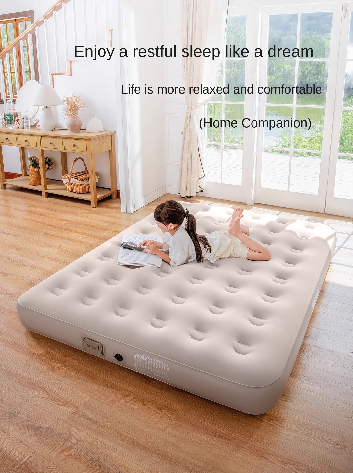 Air Mattress Built-in Pump Sel - огляд і ціна Camping Outdoor Or Indoor
