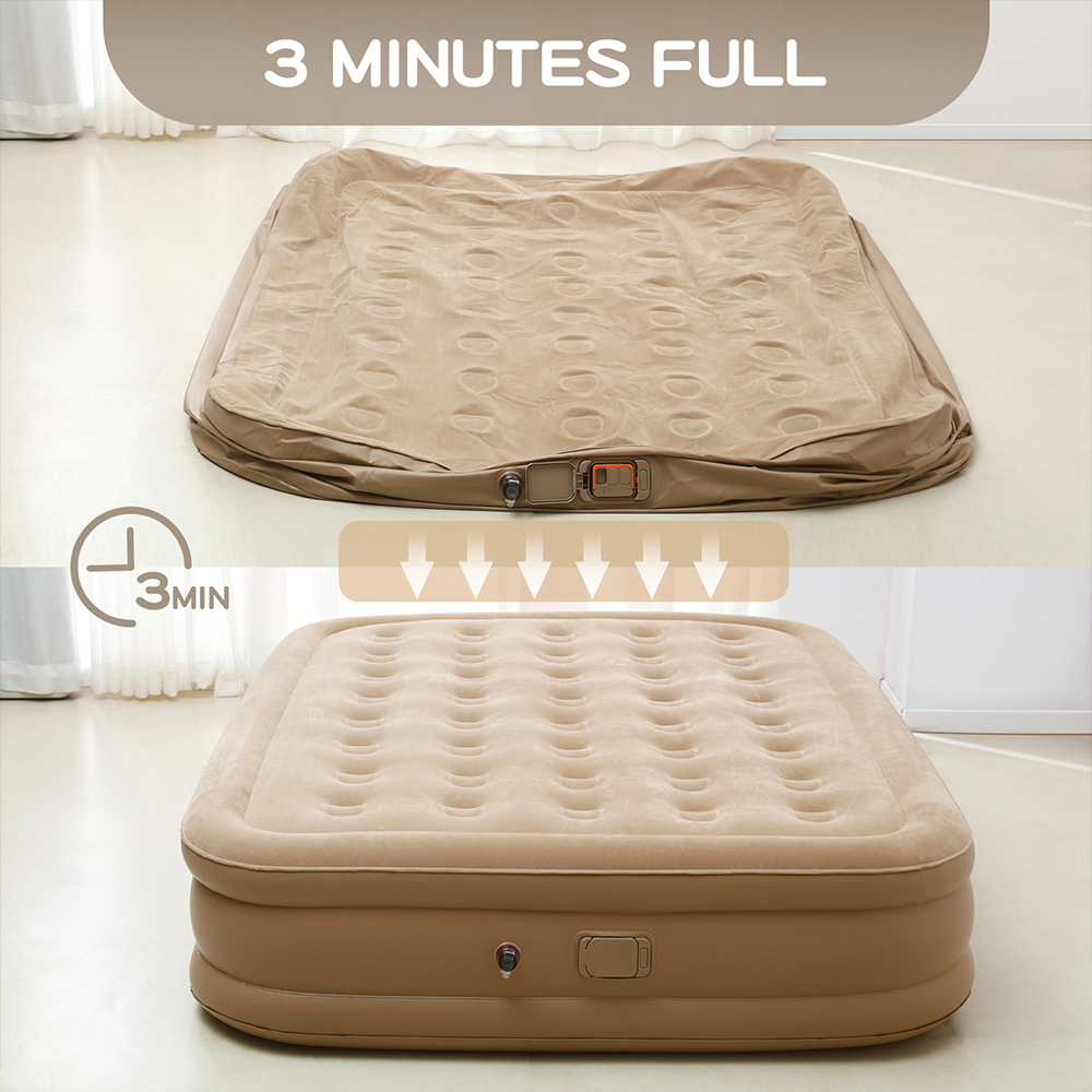 Air Mattress Built-in Pump Sel - огляд і ціна Camping Outdoor Or Indoor