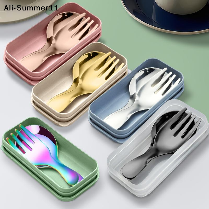 【A6L】Steel Tableware Set Spoon - огляд і ціна Outdoor Camping Box