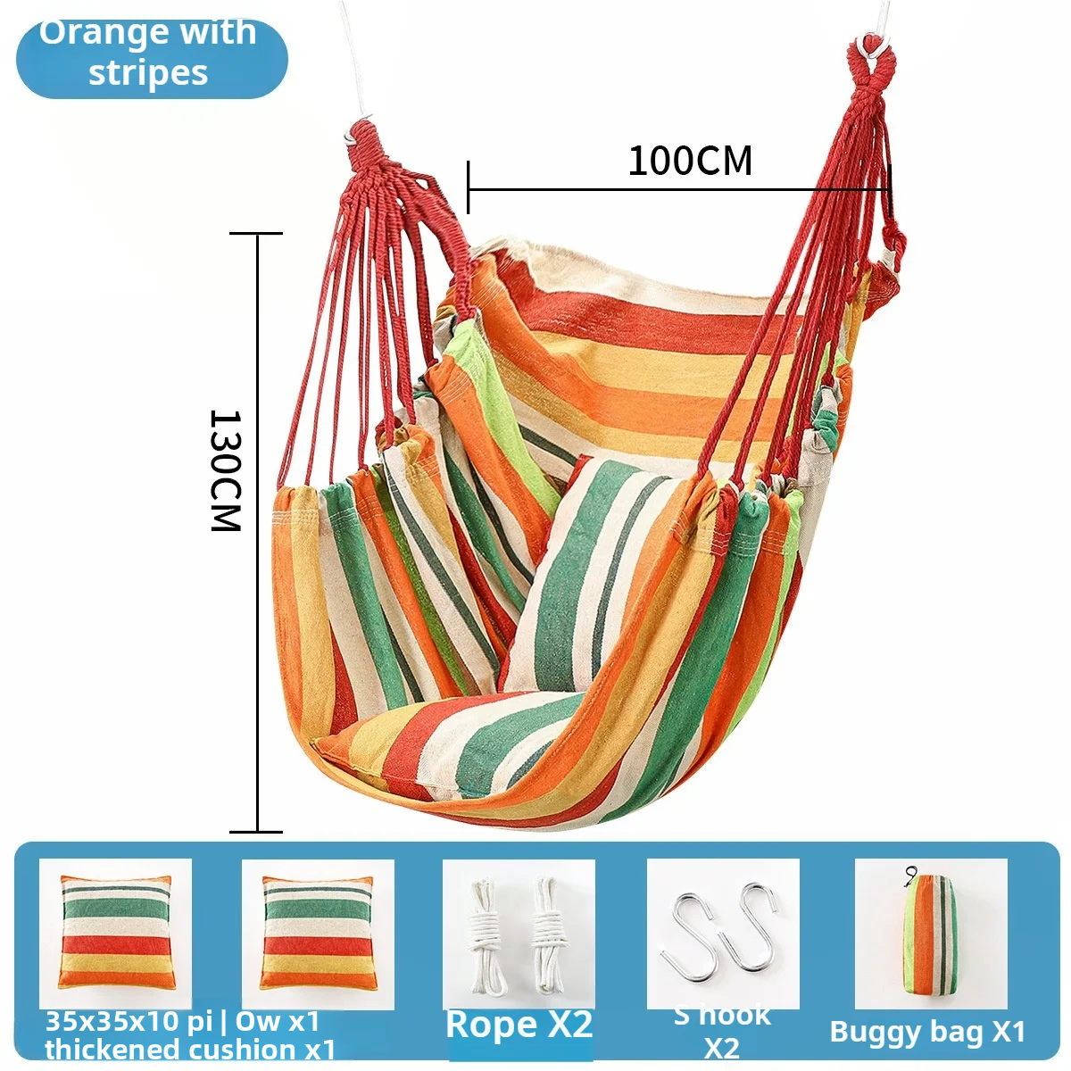 Hammock Chair Hanging Swing Se - огляд і ціна Camping Outdoor Or Indoor