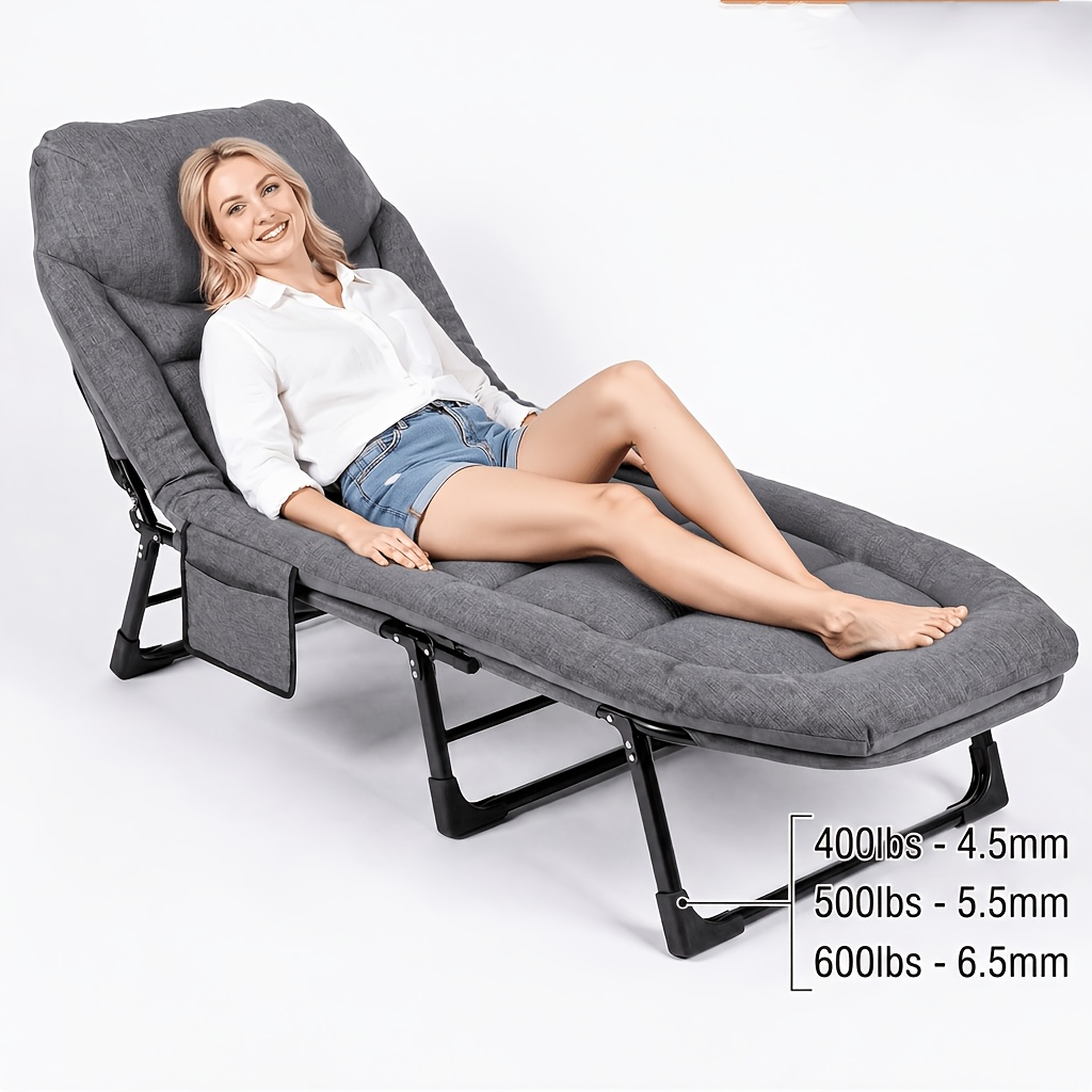 Heavy-Duty Folding Guest Bed – - огляд і ціна Camping Outdoor Or Indoor