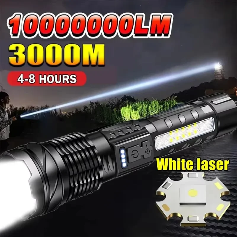 Powerful LED Flashlight Batter - огляд і ціна Outdoor Camping Lampe