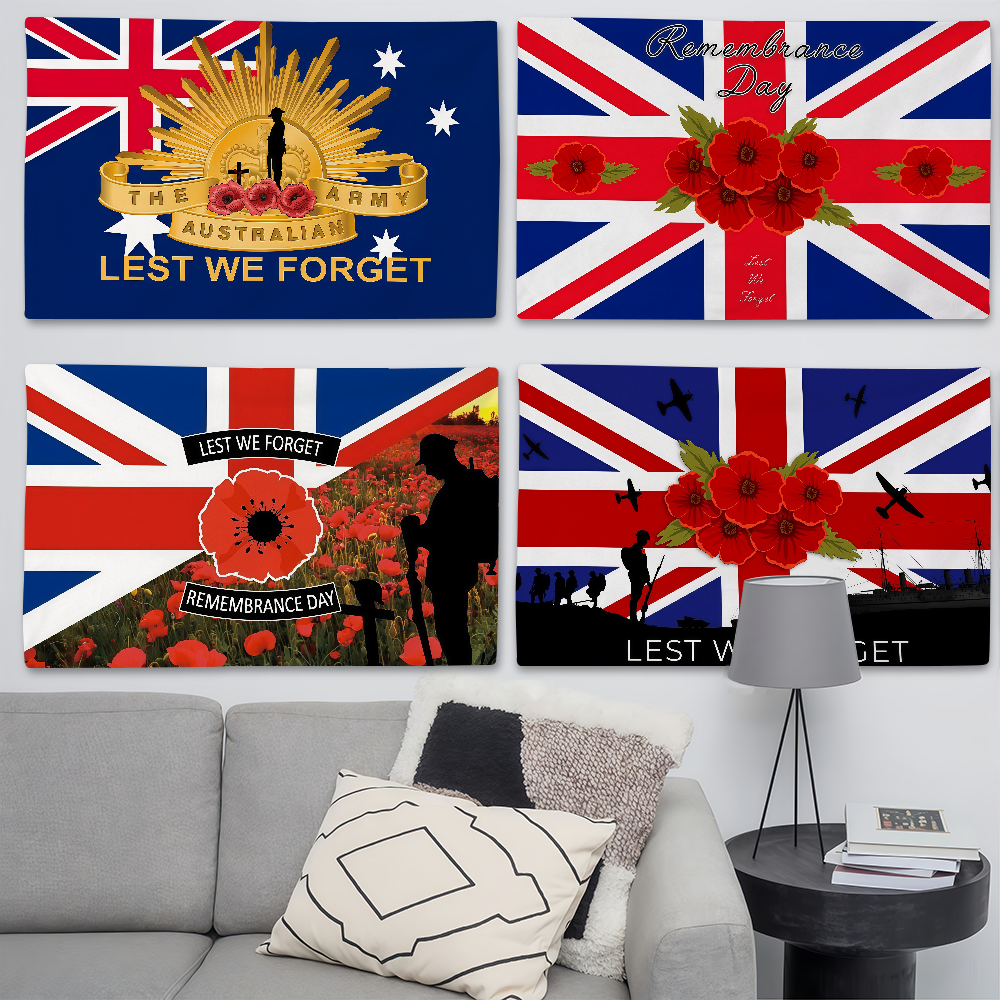 Australia Lest We Forget Flag  - огляд і ціна Outdoor Camping Australia