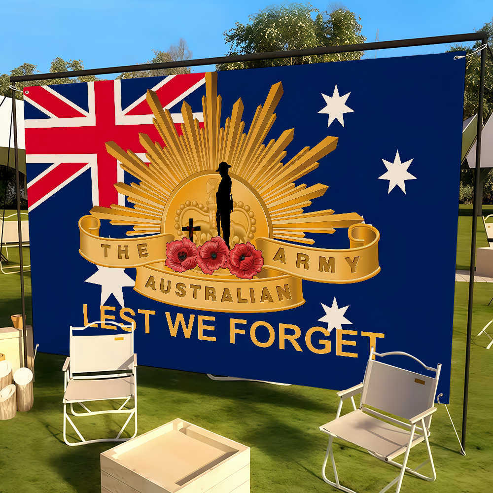 Australia Lest We Forget Flag  - огляд і ціна Outdoor Camping Australia