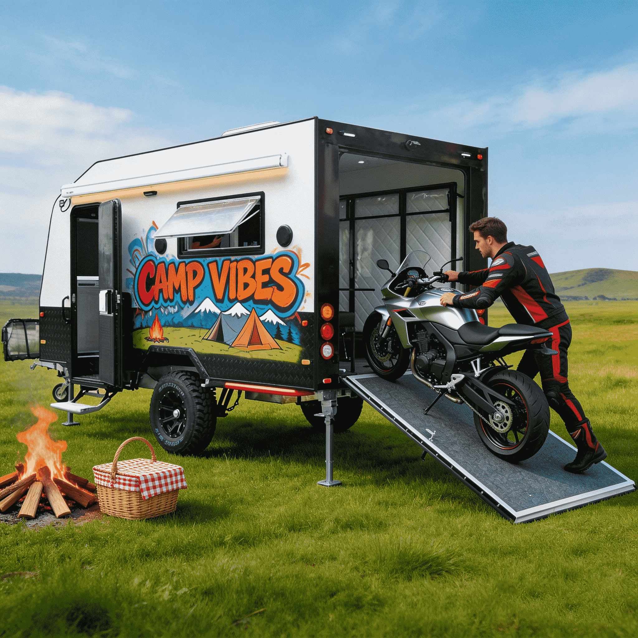 Off-Road Camper Trailer with F - огляд і ціна Outdoor Camping Australia